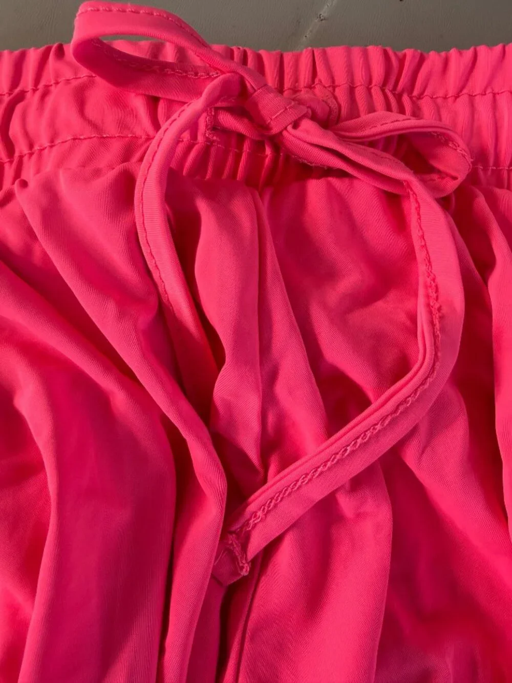 Girls btween Pink Ruffle Shorts Elastic Waistband  Layered